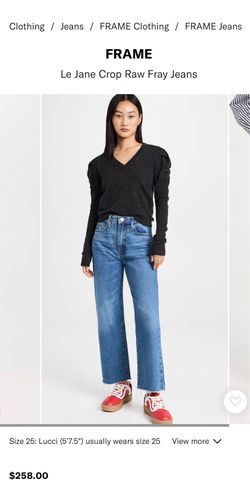 NEW WOMENS FRAME JEANS SIZE 27