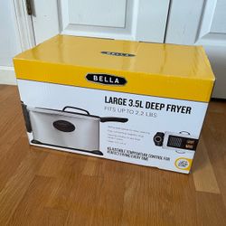 Bella 3.5L Deep Fryer New In Box