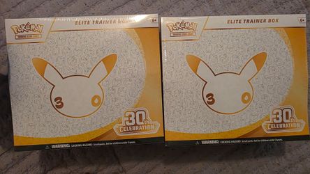 2x Pokemon 30th Anniversary ETB