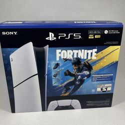 New Sony PlayStation 5 Digital Edition PS5 825GB Fortnite Flowering Chaos Bundle