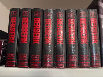 Berserk Deluxe Edition Vol. 1-8 Complete Set
