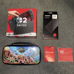 Like New Nintendo switch Bundle  (2 hour playtime)