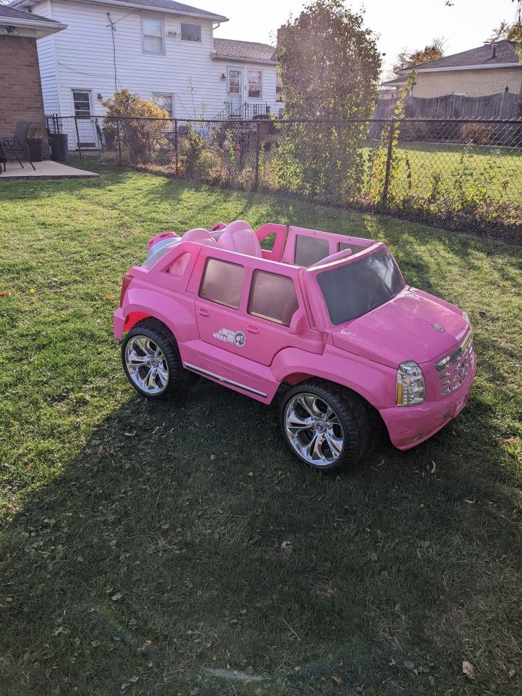 Power Wheel Pink Cadillac 