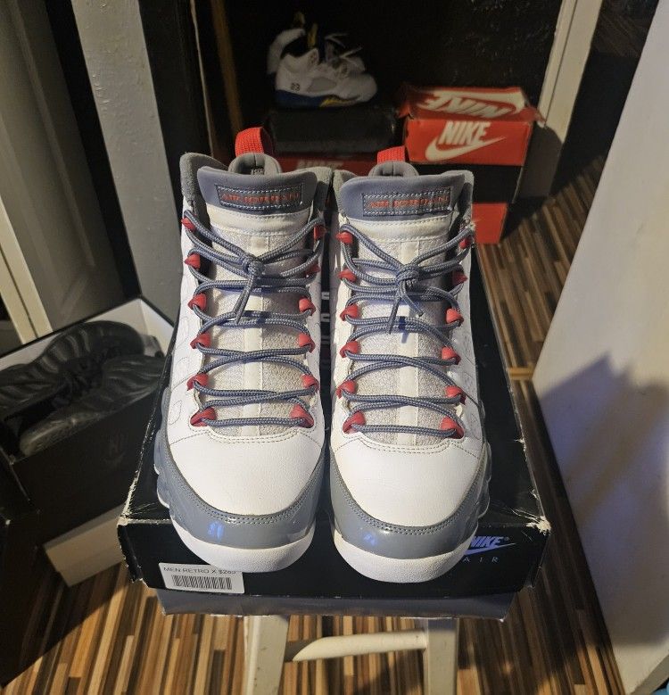 Jordan 9 Great Cond Size 10 $155
