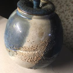 Pottery Jar ( Homemade By Artist ) 