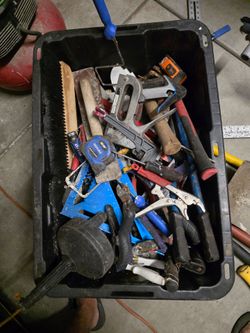 Box of tools.