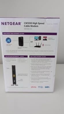 Cut out rental fees with the NETGEAR CM500 Cable Modem