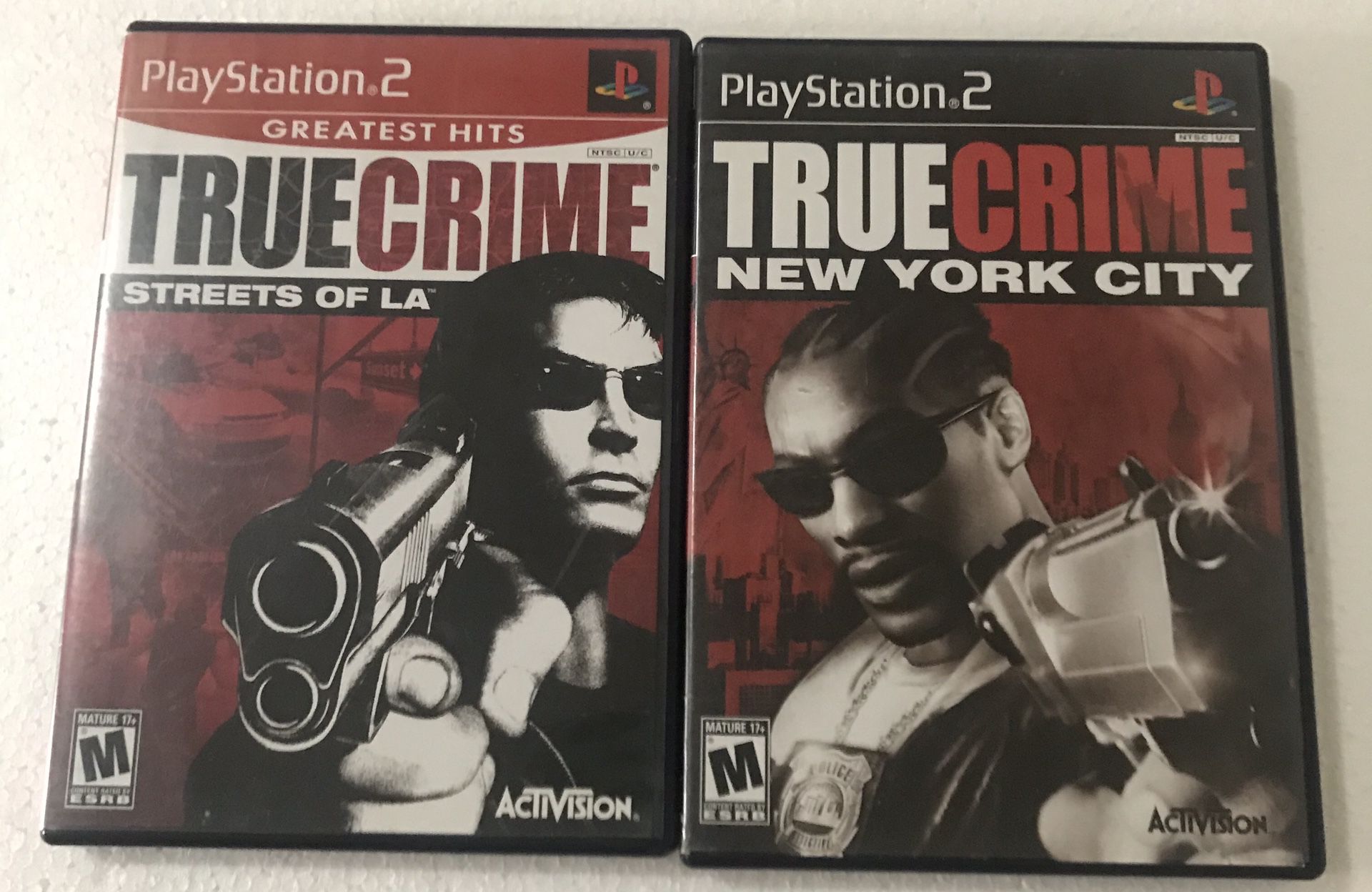 True Crime PlayStation 2 Game Bundle