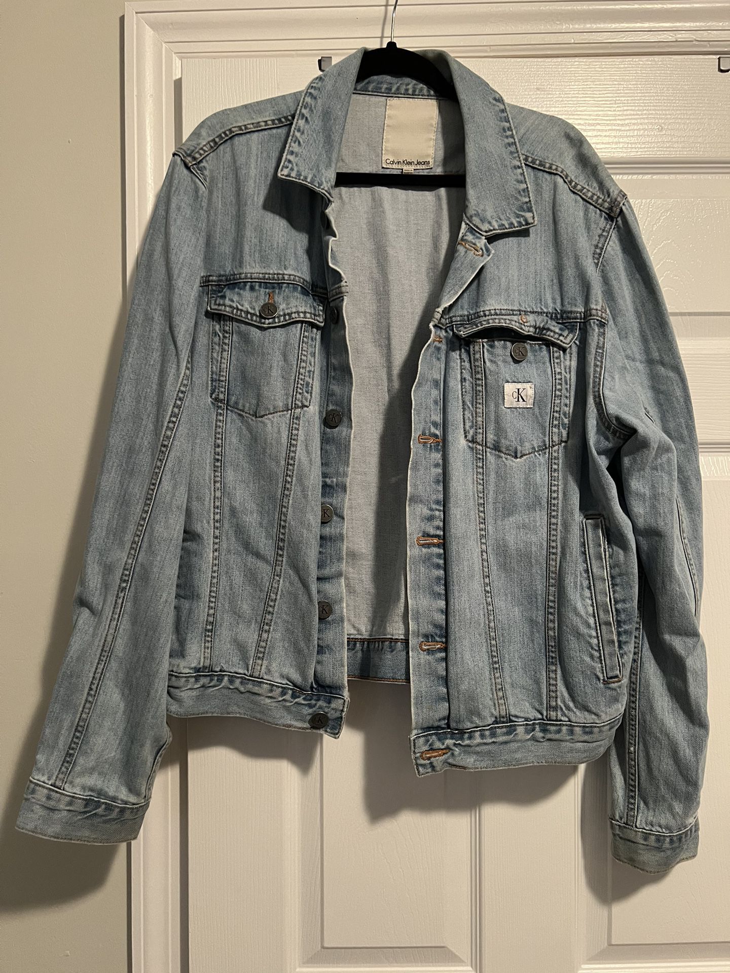 Calvin Klein Denim Jacket Size XL