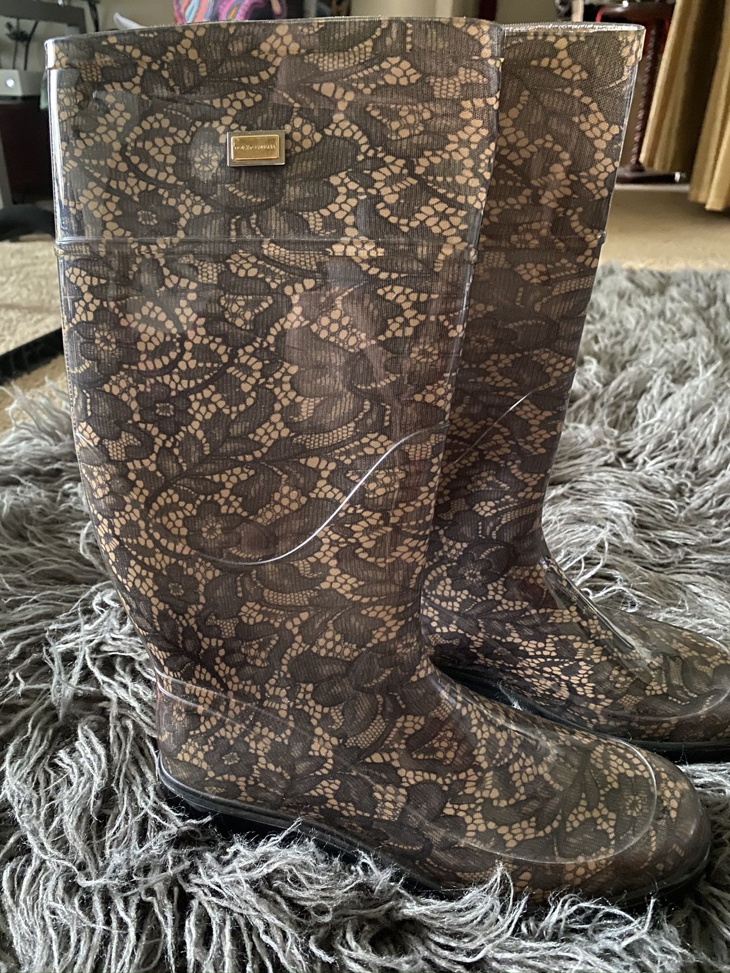 Dolce Gabbana Rainboots