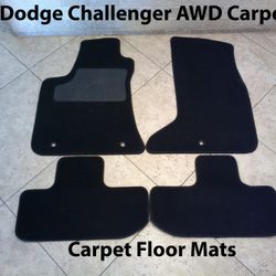 Challenger AWD Carpet Floor Mats Original Dodge