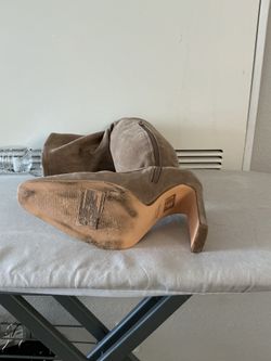 Tan Suede Boots