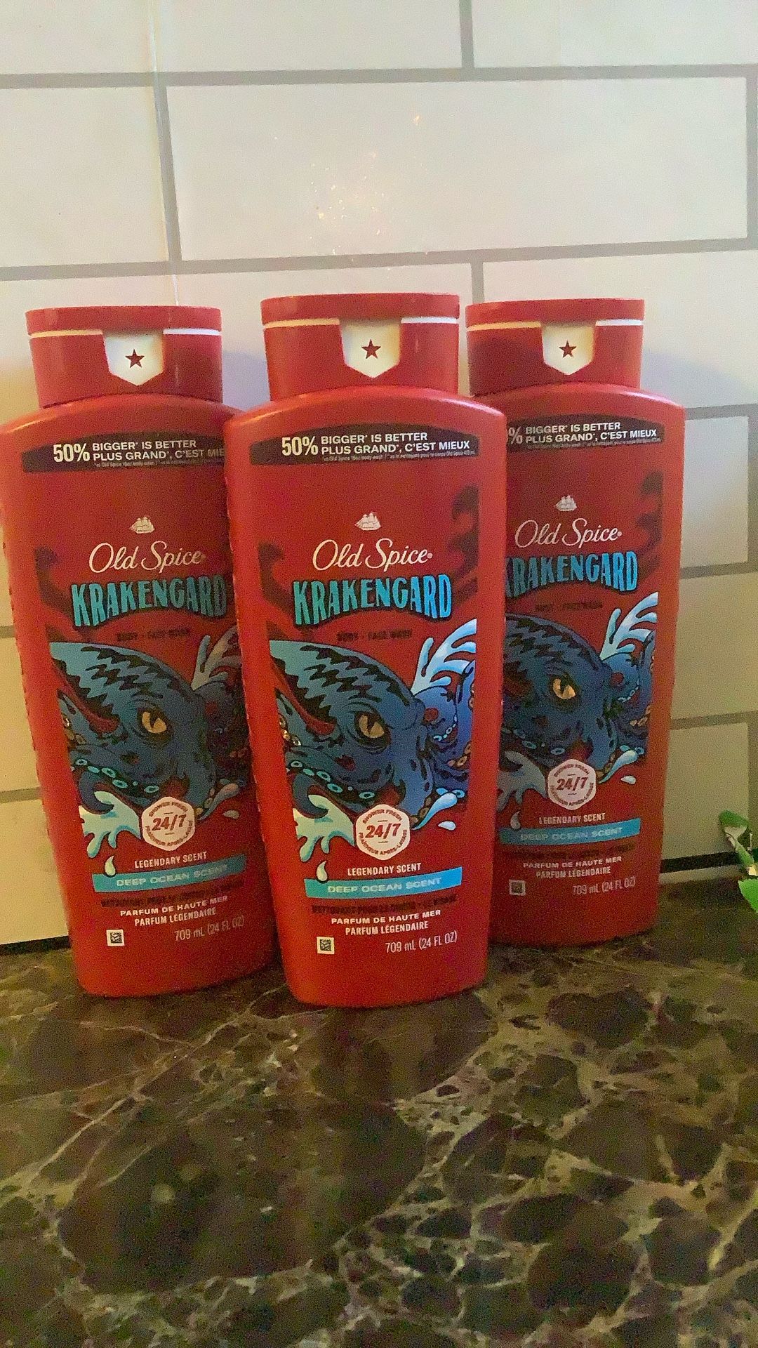 3-Old Spice Body Wash 24oz All For $16