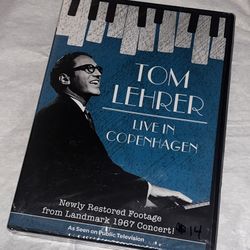 Tom Lehrer Live In Concert DVD 