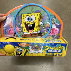 NWT SpongeBob Basketball Set