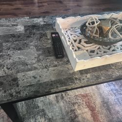 Marble Coffee Table + 2 Side Tables 
