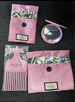 Gucci Beauty Mirror & Pick Comb Set