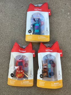New Disney Pixar Cars + Hot Wheels Tonies (VALENCIA) $15 Each One