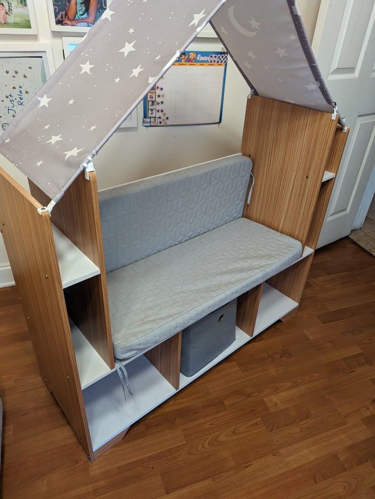 Kids Reading Nook Chair And Storage