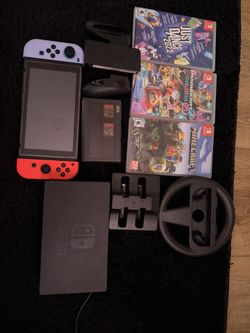 Nintendo Switch V2 (red/blue Joy-Cons)