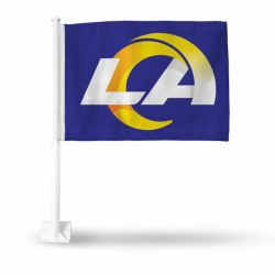 LA Rams window flags