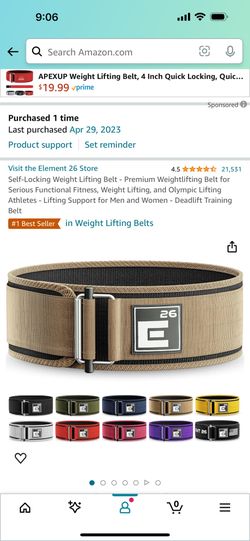 Weight Lifting Belts
