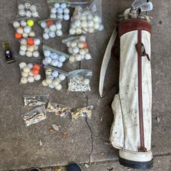 Golf Club with Golf Balls