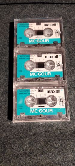 Maxwell Microcassette 60 Minutes 