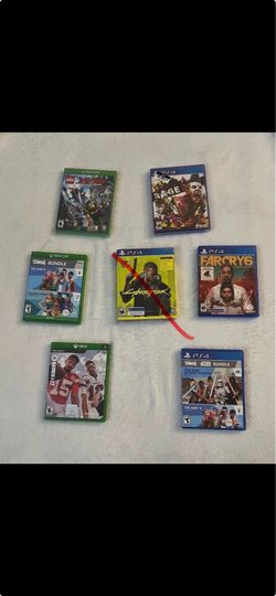 brand new xbox/ps4 games