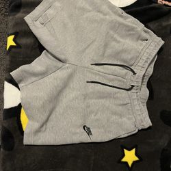 Grey Nike Tech Shorts