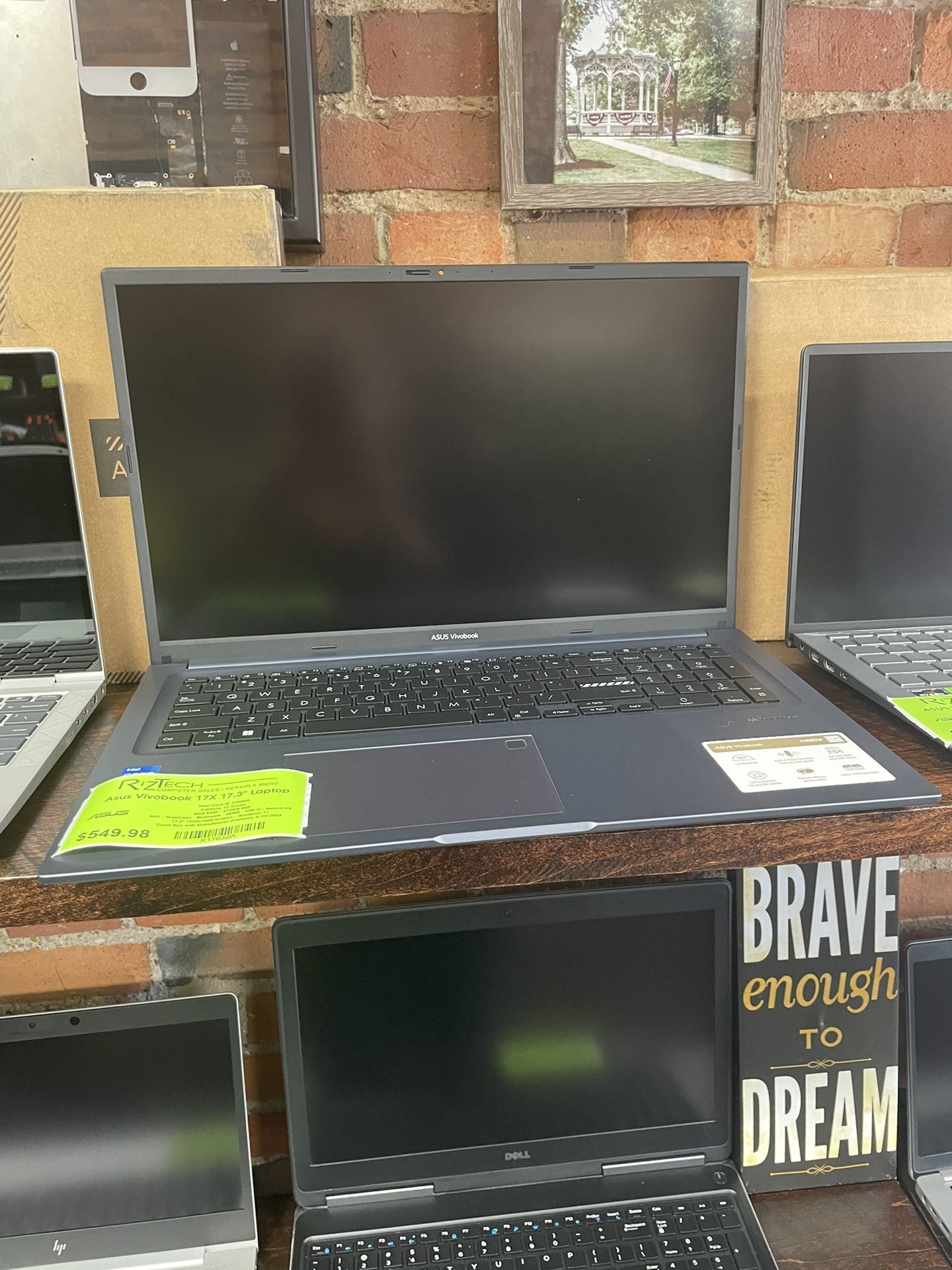 Asus Vivobook 17X 17.3" Laptop Intel Core 5-12500H 2.50GHz 12-Cores 8GB RAM 512GB SSD OPEN BOX