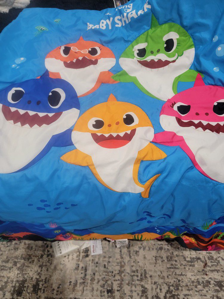 Baby shark Toddler Bed Set