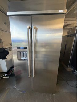 42” JENN AIR BUILT IN STAINLESS STEEL REFRIGERATOR