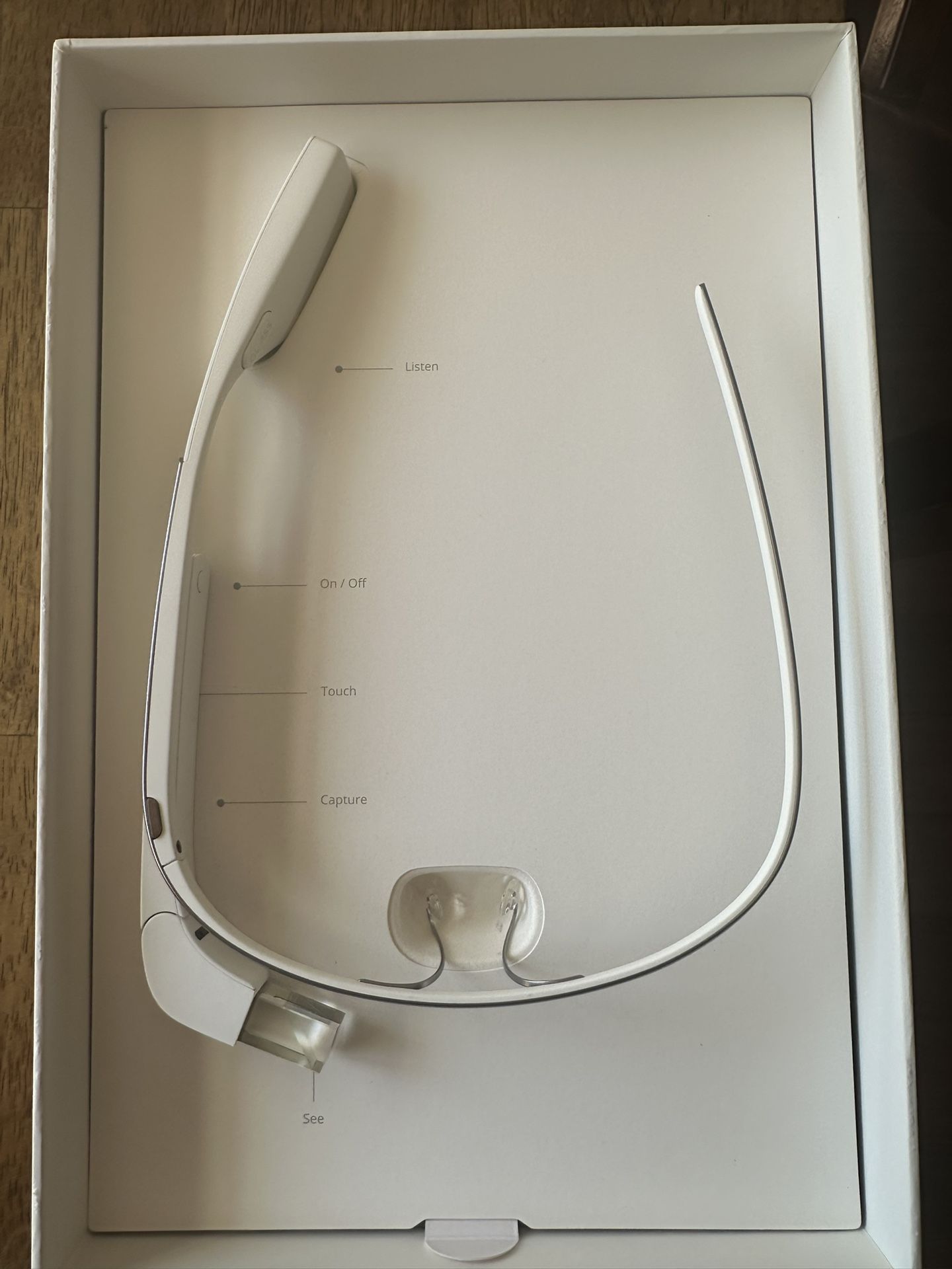 White, Brown And Black Google Glasses New In The Box