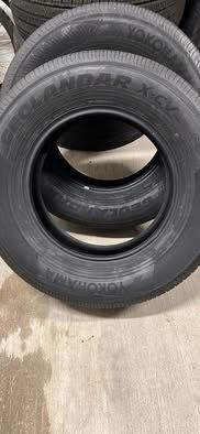 Set of (2) Yokohama Geolandar X-CV Tires - 245/70R17 106H