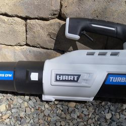 Leaf Blower TOOL ONLY HART 20V Cordless Turbo Fan Leaf Blower