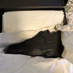 Jordan 4 Black Cat Size 10 Men 