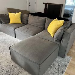 Modular Sectional Couch & Ottoman - World Market