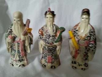 CHINESE DECOR THREE MASCOT SET