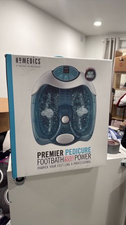 Unused Pedicure Footbath