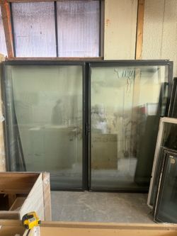 2- Sliding Glass Doors  81” x 8ft