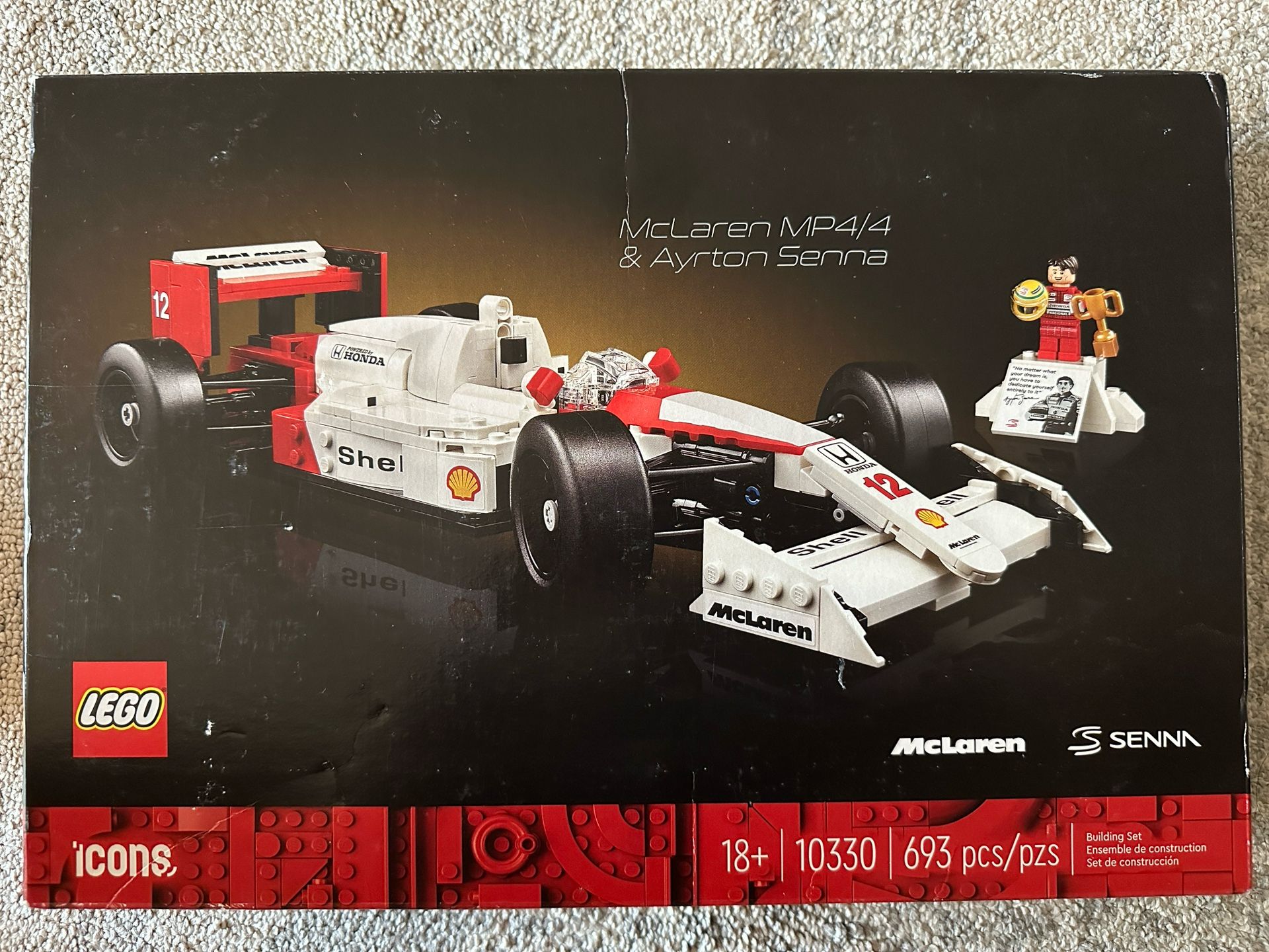 NEW Lego McLaren MP4/4 & Senna (10330)