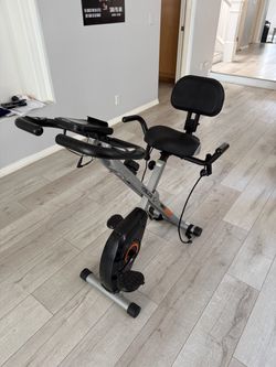 Stationary Bike with Wide Comfortable Seat