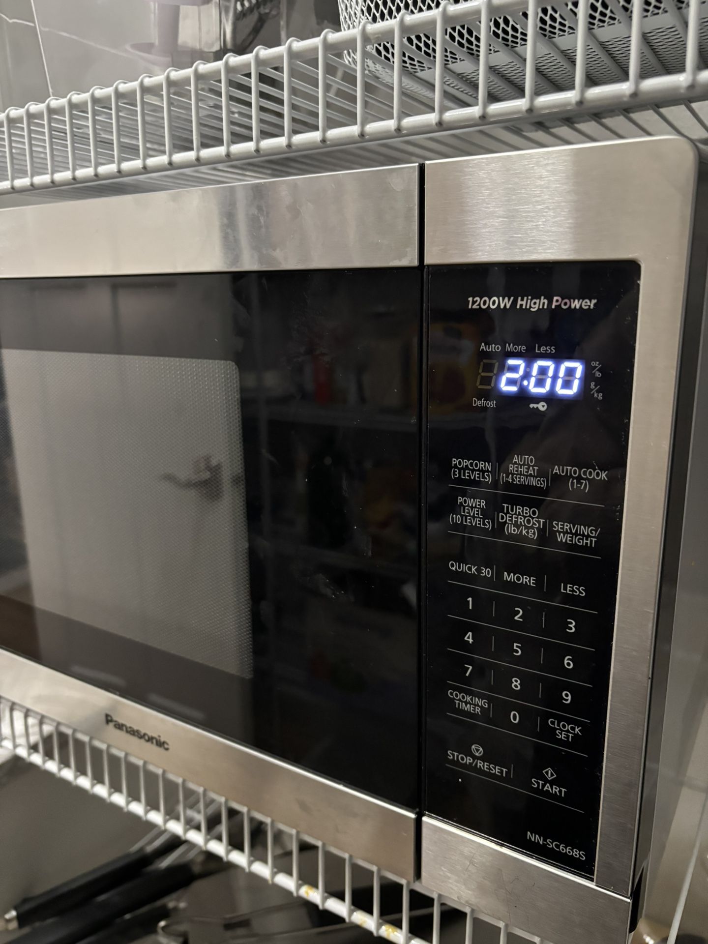 Panasonic Inverter Microwave 1200W