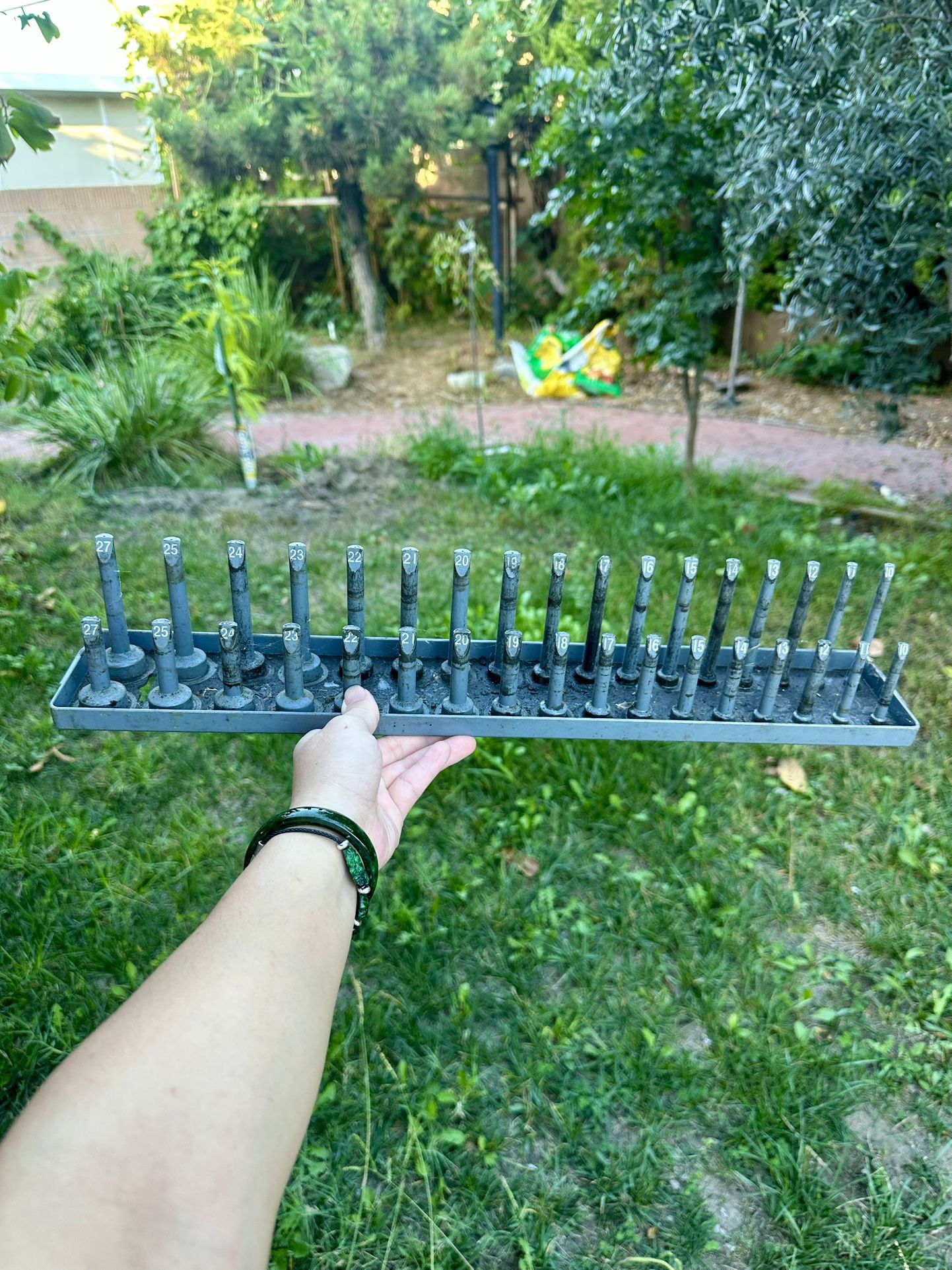 Shallow and Deep Socket Tool Organizer Storage