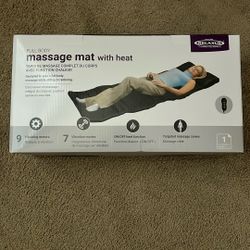 Relaxus Full Body Mat With Heat  NEW In Box