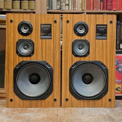 Kenwood LSK-504 3-Way High Power Speaker System - Great Sound!