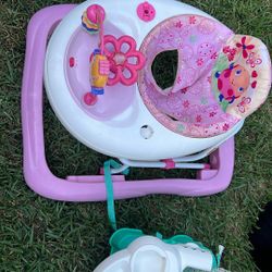 Baby Items. Walker. Chair.  Bouncer