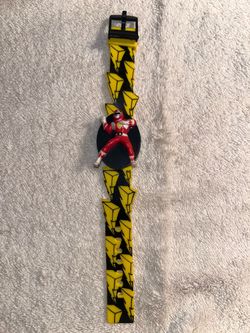 Red Power Rangers Kids Watch