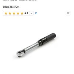Torque Wrench 10-150in - Lb